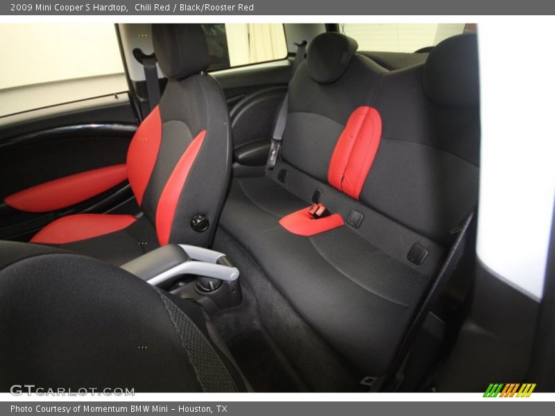 Rear Seat of 2009 Cooper S Hardtop