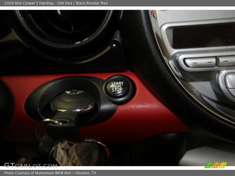 Chili Red / Black/Rooster Red 2009 Mini Cooper S Hardtop