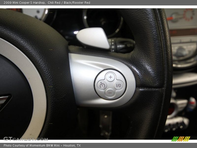 Chili Red / Black/Rooster Red 2009 Mini Cooper S Hardtop