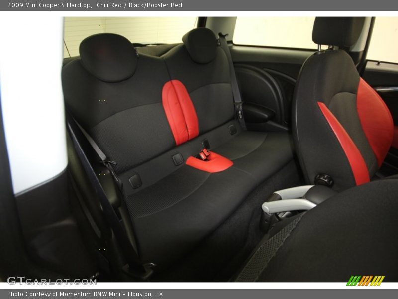 Rear Seat of 2009 Cooper S Hardtop