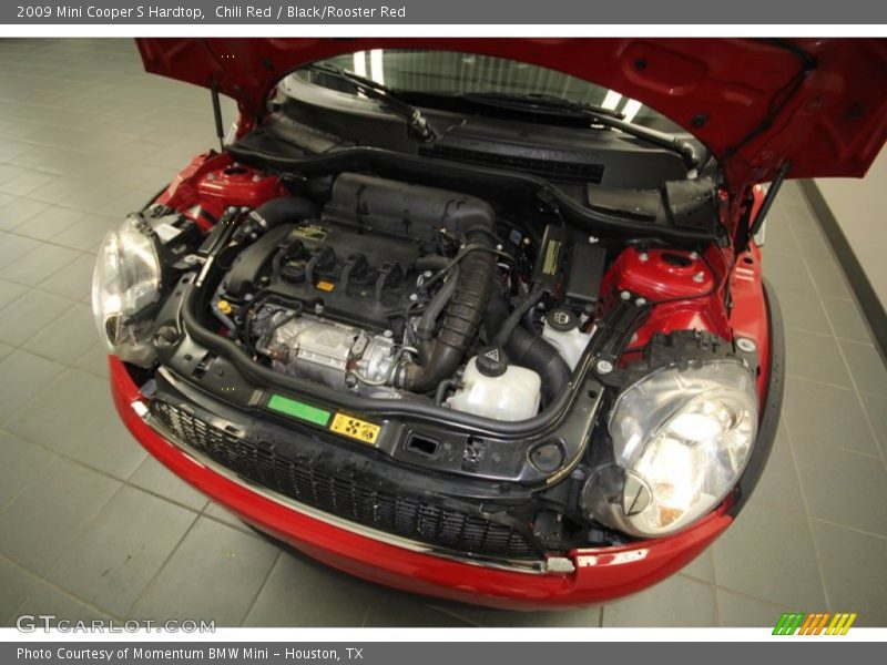  2009 Cooper S Hardtop Engine - 1.6 Liter Turbocharged DOHC 16-Valve 4 Cylinder