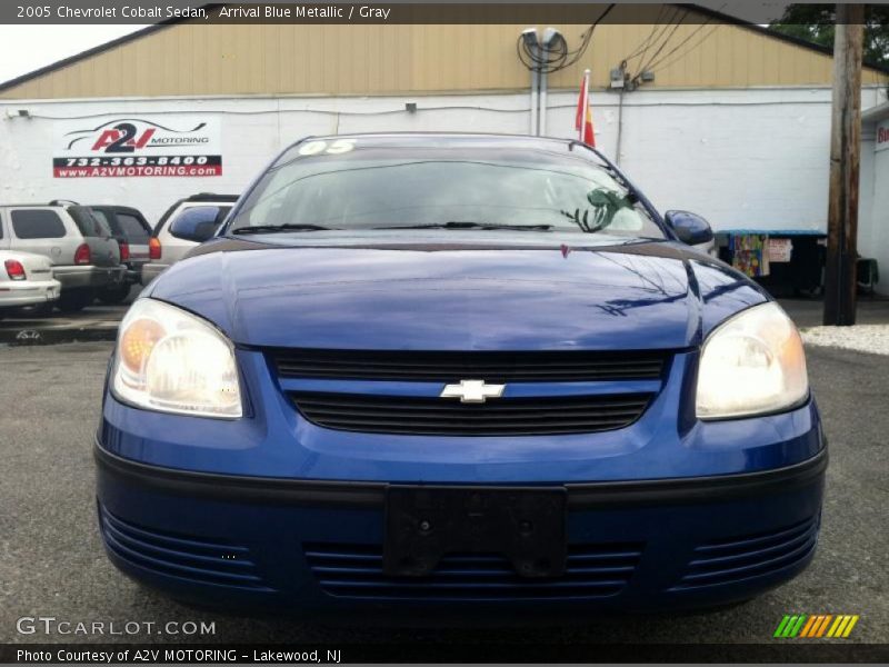Arrival Blue Metallic / Gray 2005 Chevrolet Cobalt Sedan