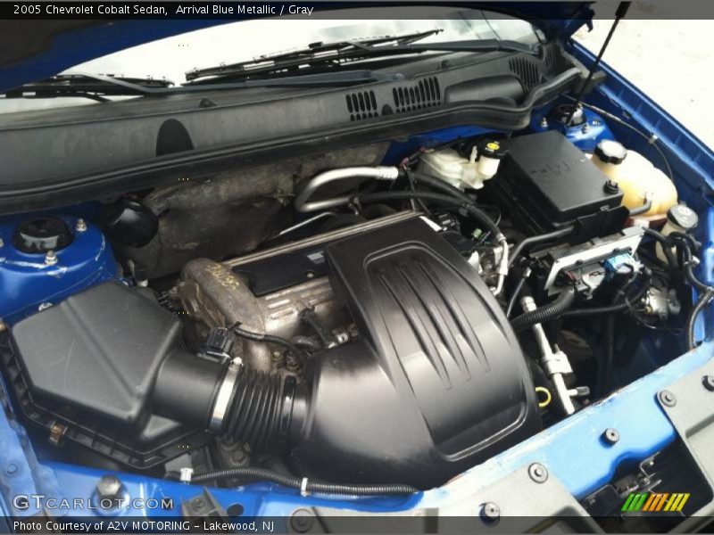 Arrival Blue Metallic / Gray 2005 Chevrolet Cobalt Sedan