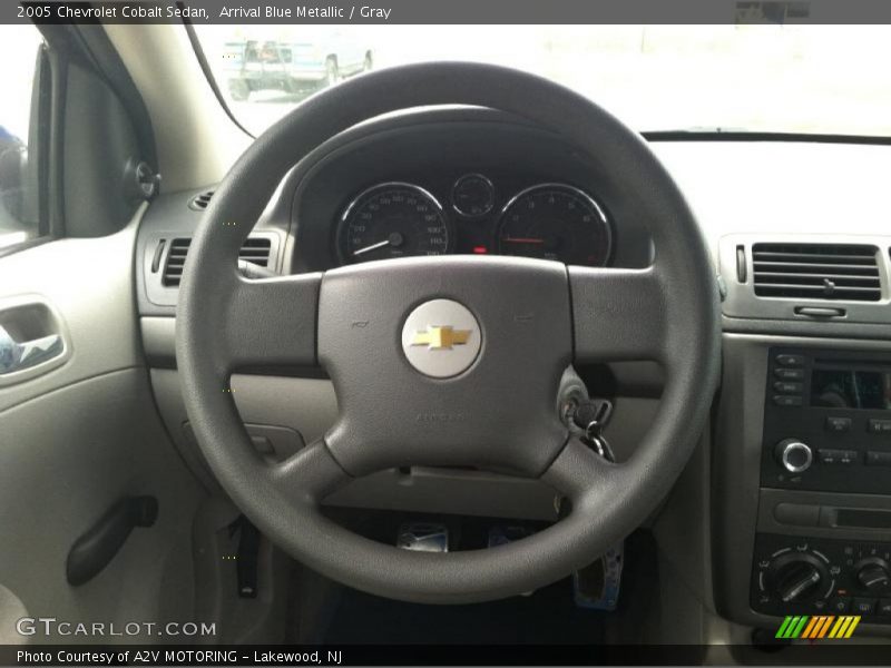 Arrival Blue Metallic / Gray 2005 Chevrolet Cobalt Sedan