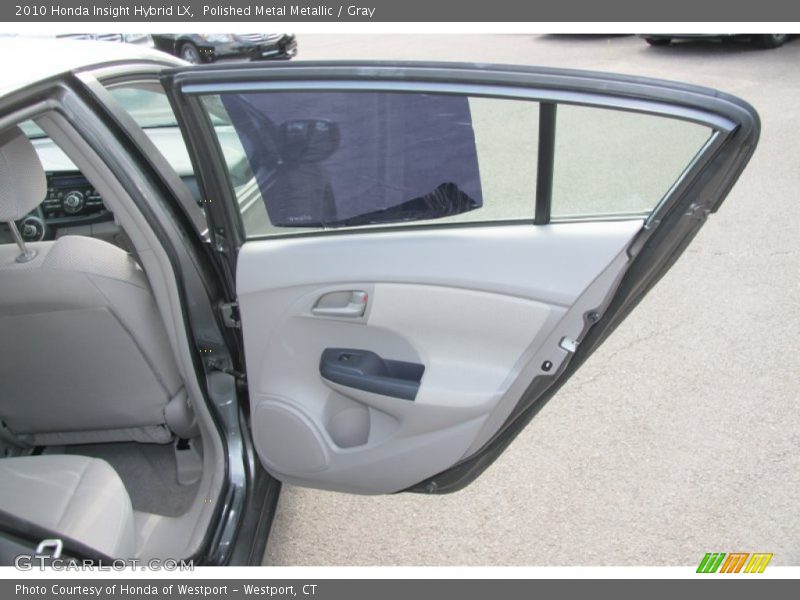 Polished Metal Metallic / Gray 2010 Honda Insight Hybrid LX