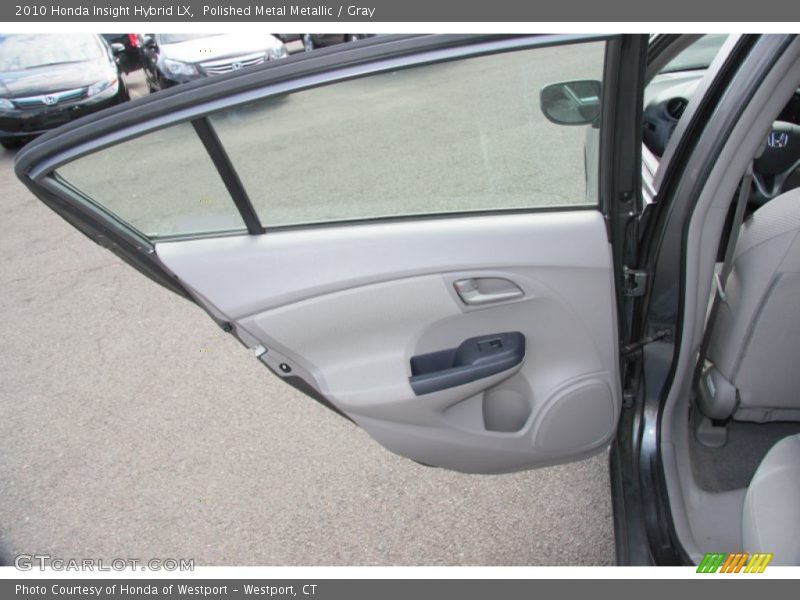 Polished Metal Metallic / Gray 2010 Honda Insight Hybrid LX