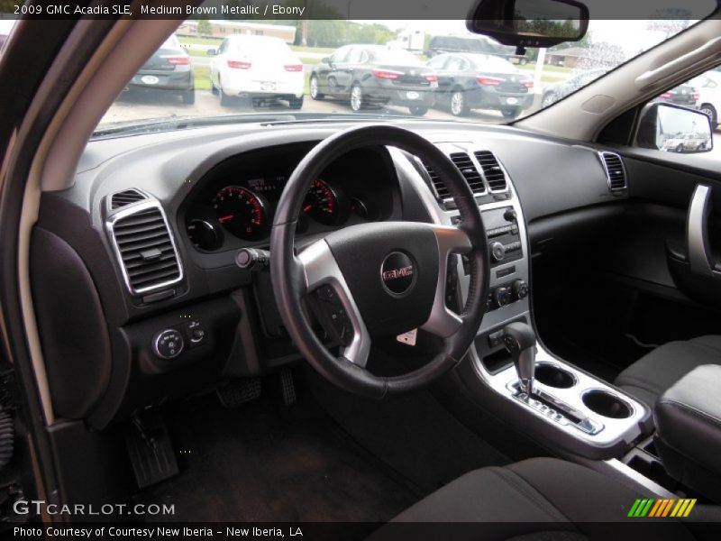 Medium Brown Metallic / Ebony 2009 GMC Acadia SLE