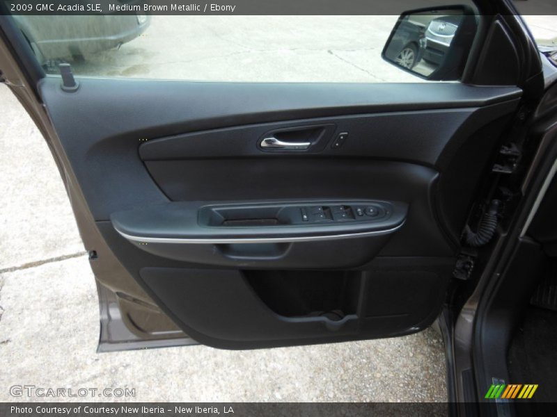 Medium Brown Metallic / Ebony 2009 GMC Acadia SLE