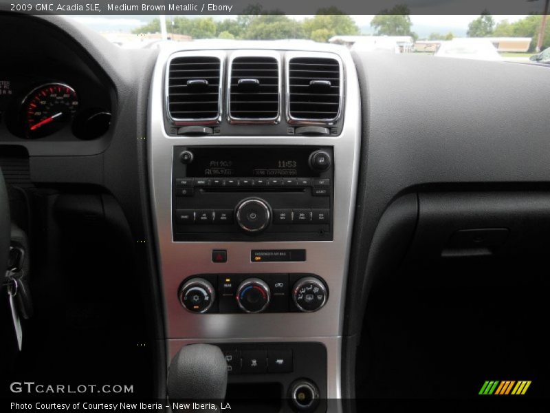 Medium Brown Metallic / Ebony 2009 GMC Acadia SLE