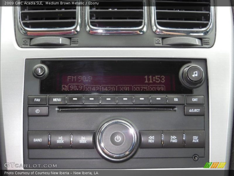 Medium Brown Metallic / Ebony 2009 GMC Acadia SLE
