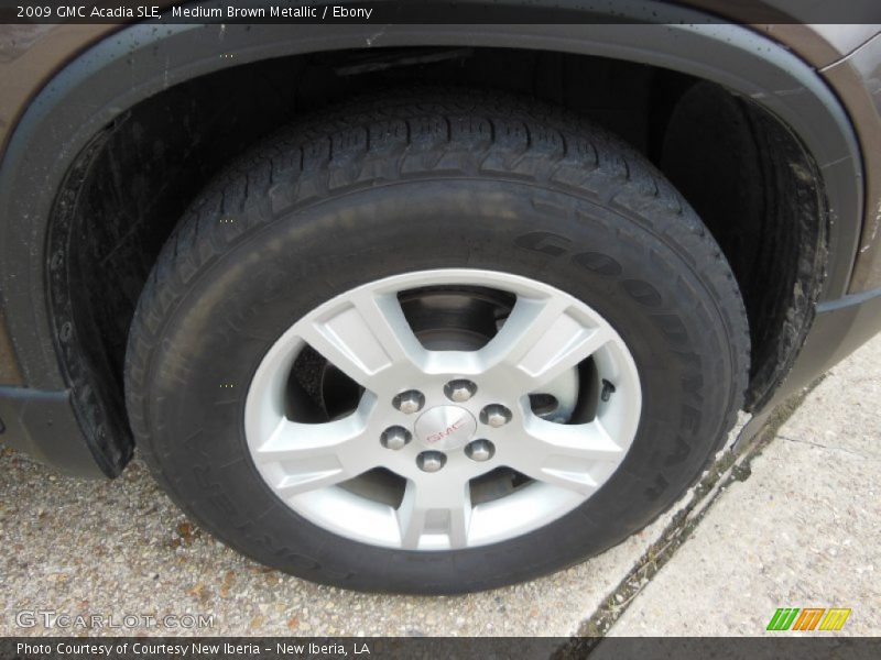 Medium Brown Metallic / Ebony 2009 GMC Acadia SLE