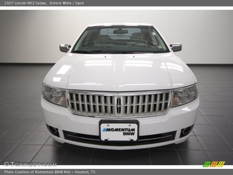 Oxford White / Sand 2007 Lincoln MKZ Sedan