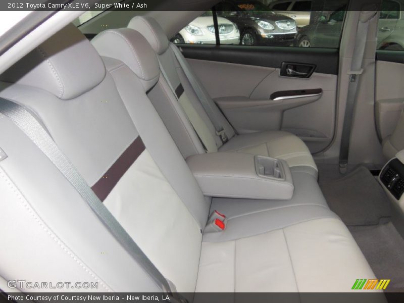 Super White / Ash 2012 Toyota Camry XLE V6