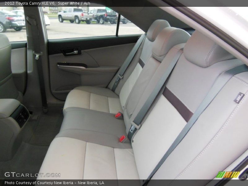 Super White / Ash 2012 Toyota Camry XLE V6