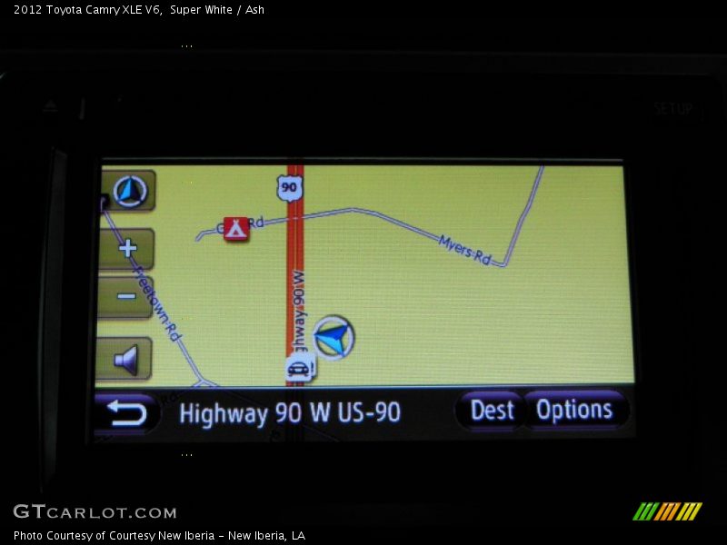 Super White / Ash 2012 Toyota Camry XLE V6