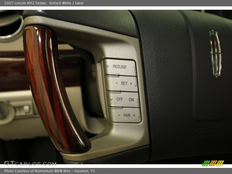 Oxford White / Sand 2007 Lincoln MKZ Sedan