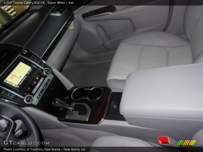 Super White / Ash 2012 Toyota Camry XLE V6