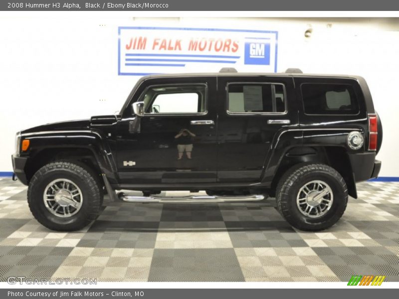 Black / Ebony Black/Morocco 2008 Hummer H3 Alpha