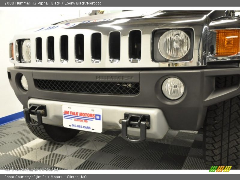 Black / Ebony Black/Morocco 2008 Hummer H3 Alpha
