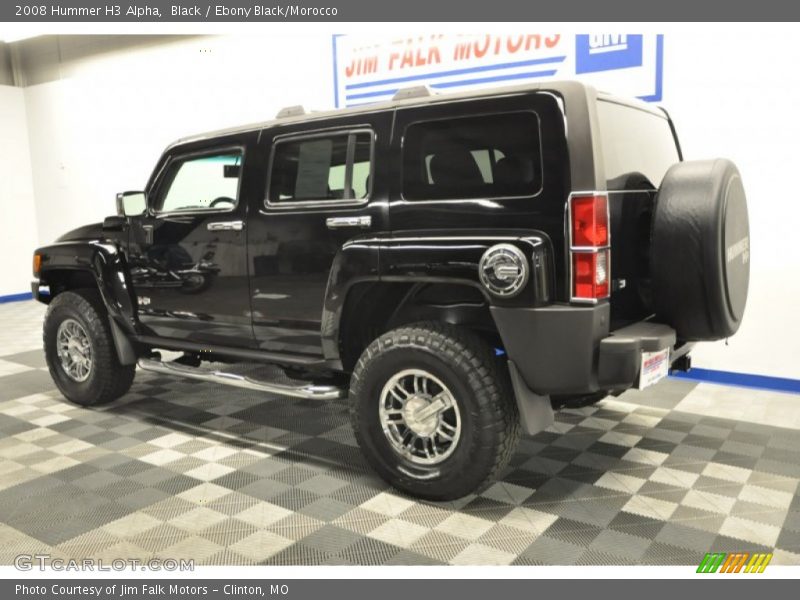 Black / Ebony Black/Morocco 2008 Hummer H3 Alpha