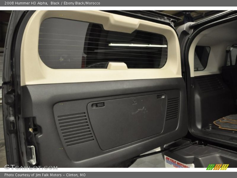 Black / Ebony Black/Morocco 2008 Hummer H3 Alpha