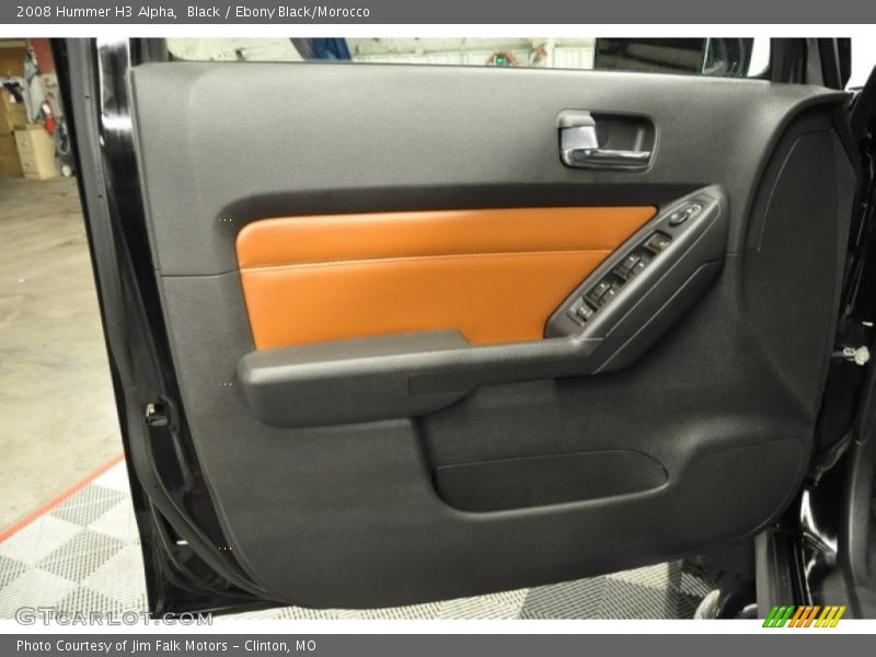 Black / Ebony Black/Morocco 2008 Hummer H3 Alpha