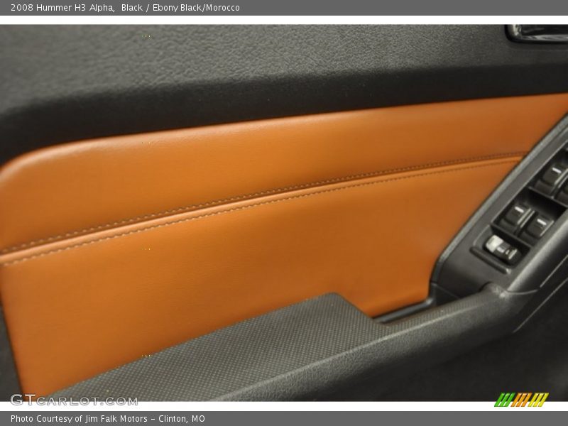 Black / Ebony Black/Morocco 2008 Hummer H3 Alpha