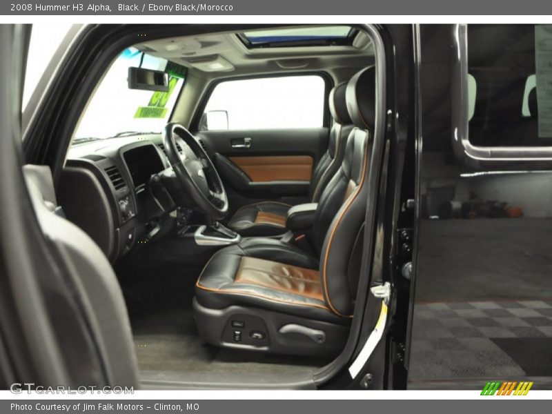 Black / Ebony Black/Morocco 2008 Hummer H3 Alpha