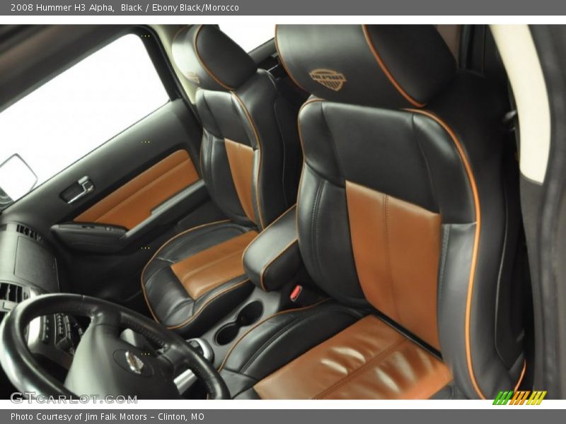 Black / Ebony Black/Morocco 2008 Hummer H3 Alpha