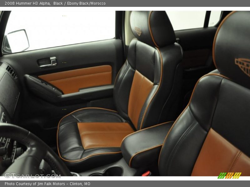 Black / Ebony Black/Morocco 2008 Hummer H3 Alpha