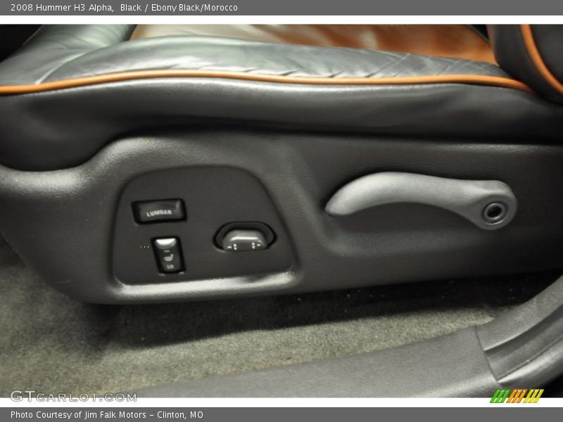 Black / Ebony Black/Morocco 2008 Hummer H3 Alpha