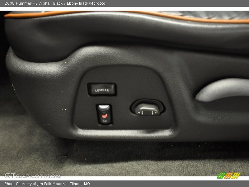 Black / Ebony Black/Morocco 2008 Hummer H3 Alpha