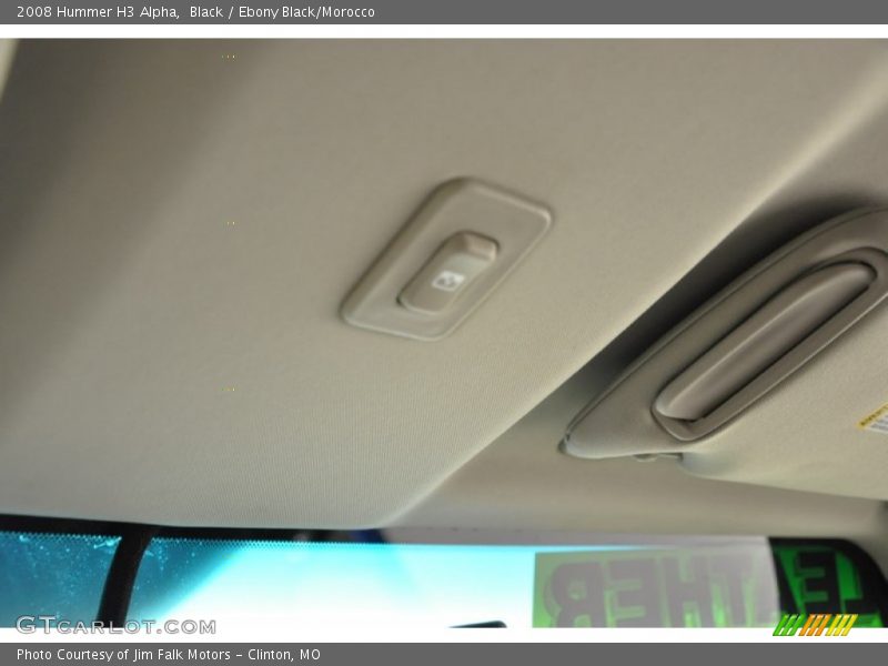 Black / Ebony Black/Morocco 2008 Hummer H3 Alpha