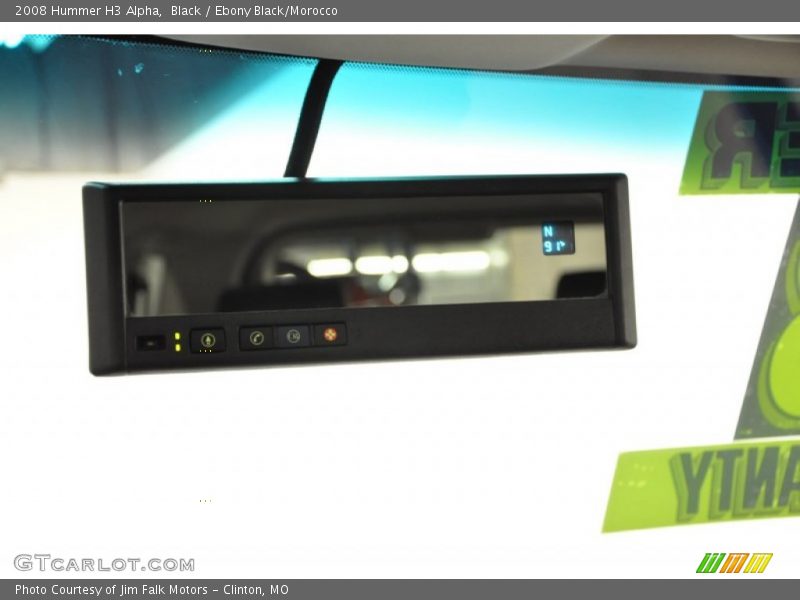 Black / Ebony Black/Morocco 2008 Hummer H3 Alpha