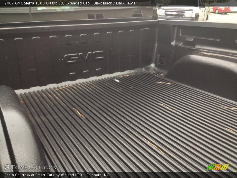 Onyx Black / Dark Pewter 2007 GMC Sierra 1500 Classic SLE Extended Cab