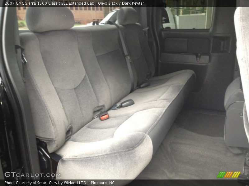 Onyx Black / Dark Pewter 2007 GMC Sierra 1500 Classic SLE Extended Cab