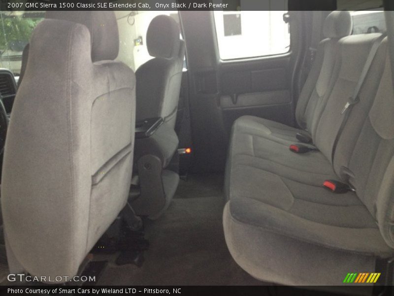 Onyx Black / Dark Pewter 2007 GMC Sierra 1500 Classic SLE Extended Cab
