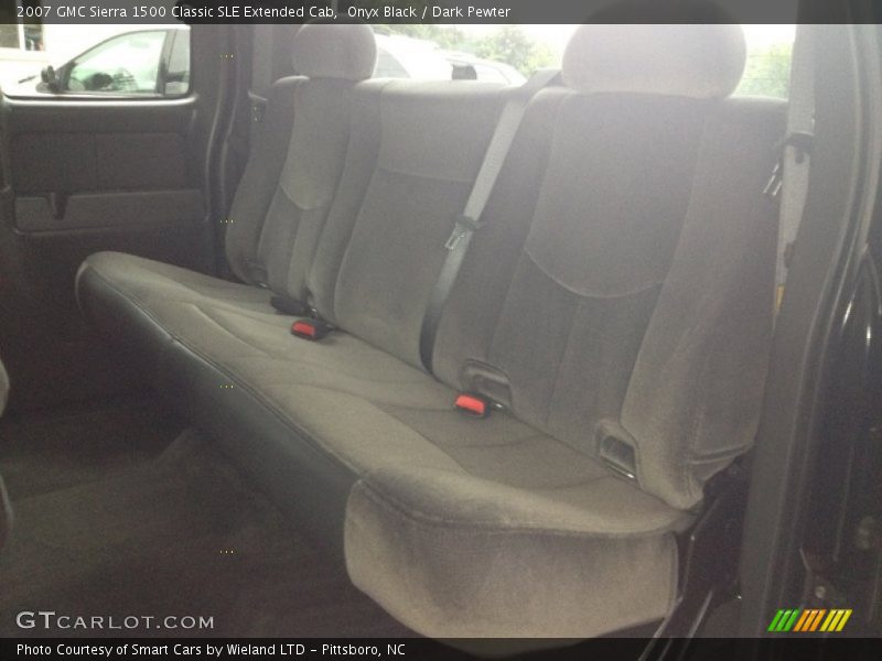 Onyx Black / Dark Pewter 2007 GMC Sierra 1500 Classic SLE Extended Cab