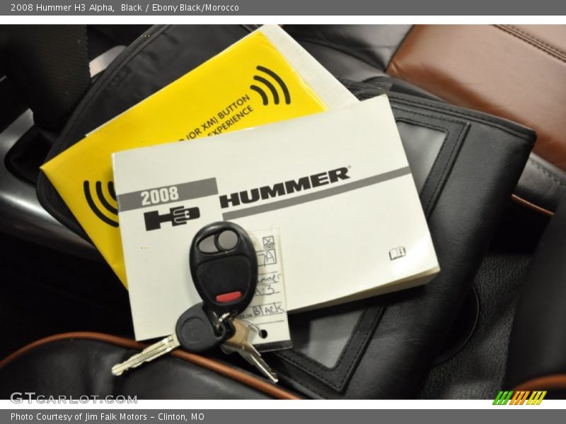 Black / Ebony Black/Morocco 2008 Hummer H3 Alpha