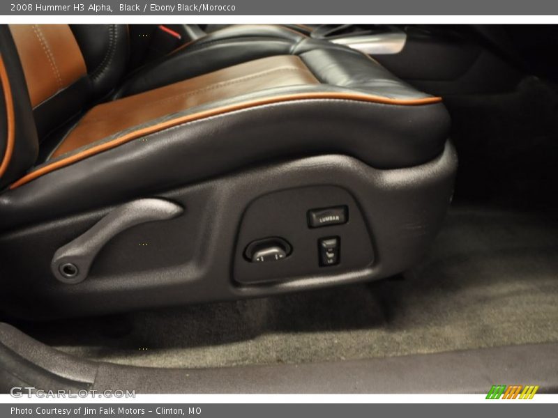Black / Ebony Black/Morocco 2008 Hummer H3 Alpha