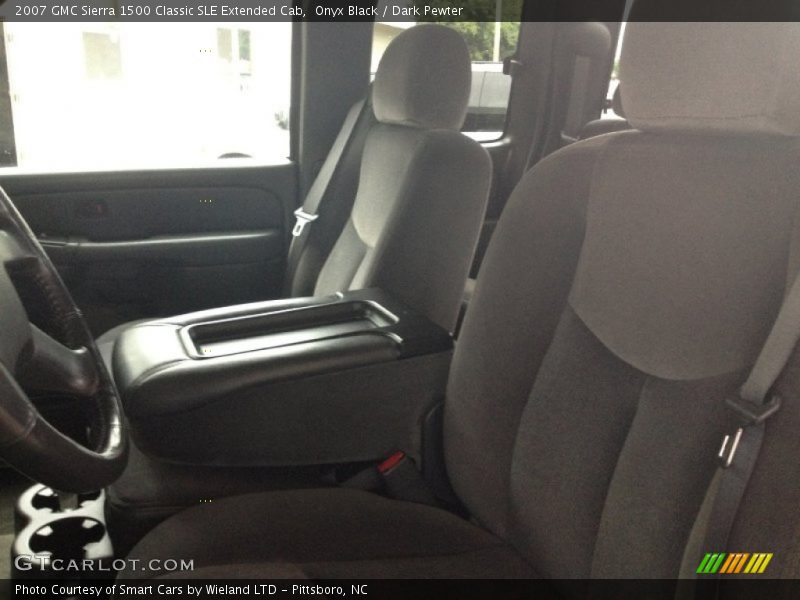 Onyx Black / Dark Pewter 2007 GMC Sierra 1500 Classic SLE Extended Cab