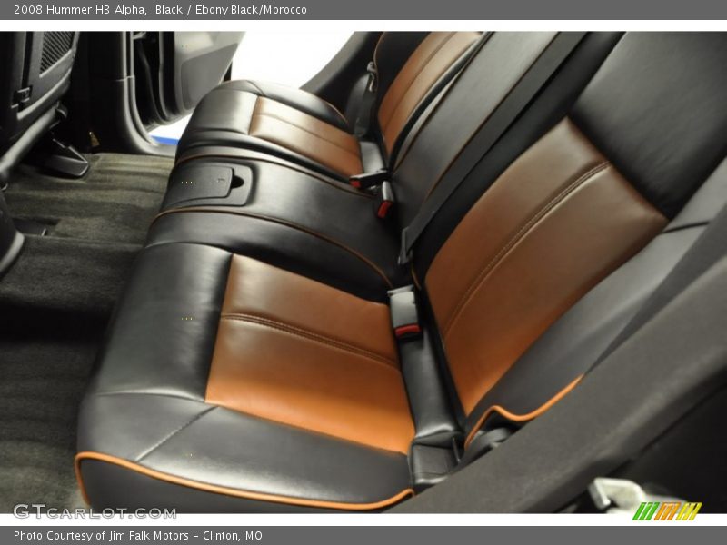 Black / Ebony Black/Morocco 2008 Hummer H3 Alpha