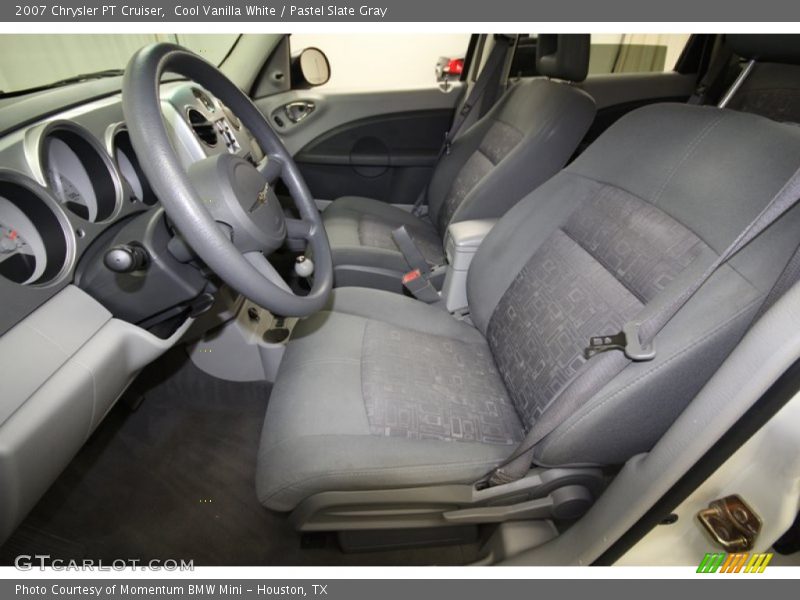 Cool Vanilla White / Pastel Slate Gray 2007 Chrysler PT Cruiser