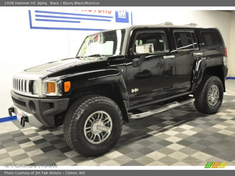 Black / Ebony Black/Morocco 2008 Hummer H3 Alpha