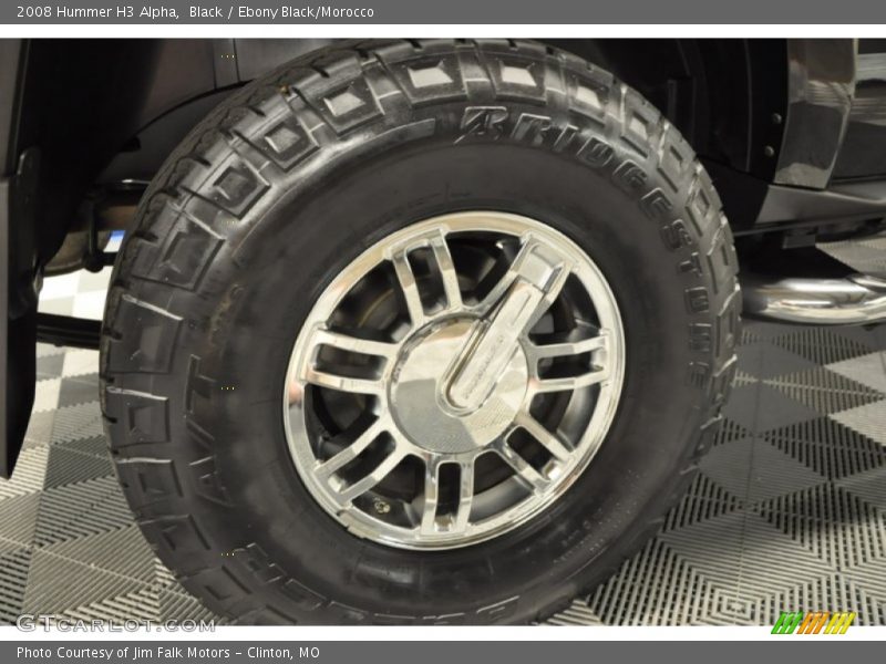Black / Ebony Black/Morocco 2008 Hummer H3 Alpha