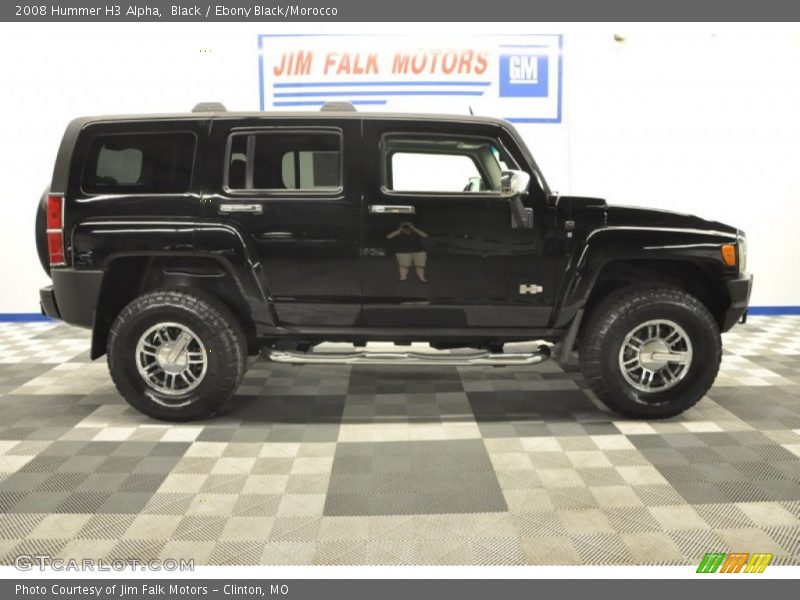 Black / Ebony Black/Morocco 2008 Hummer H3 Alpha
