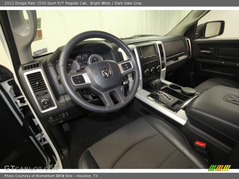 Bright White / Dark Slate Gray 2011 Dodge Ram 1500 Sport R/T Regular Cab