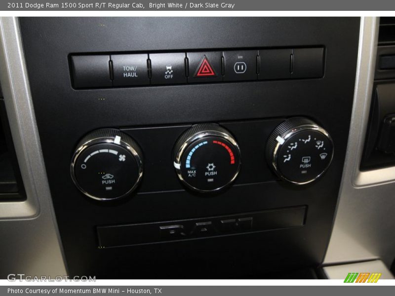 Bright White / Dark Slate Gray 2011 Dodge Ram 1500 Sport R/T Regular Cab