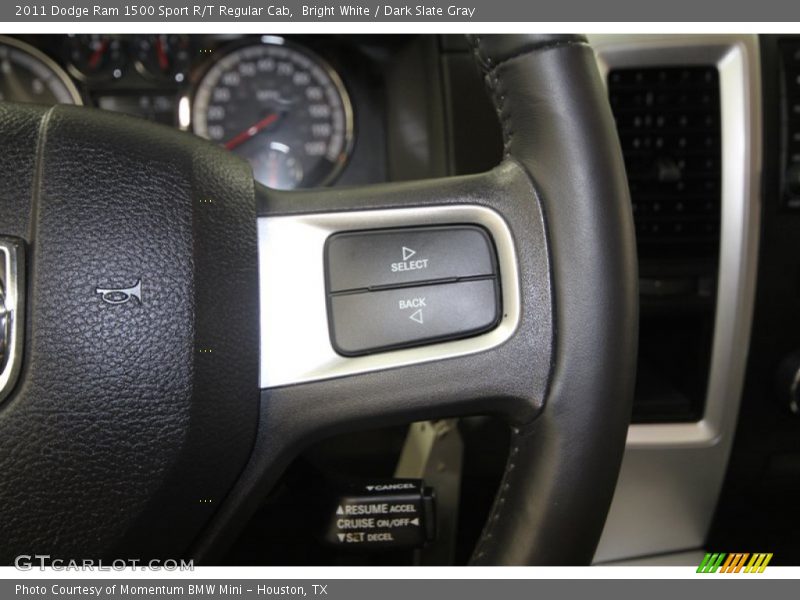 Bright White / Dark Slate Gray 2011 Dodge Ram 1500 Sport R/T Regular Cab