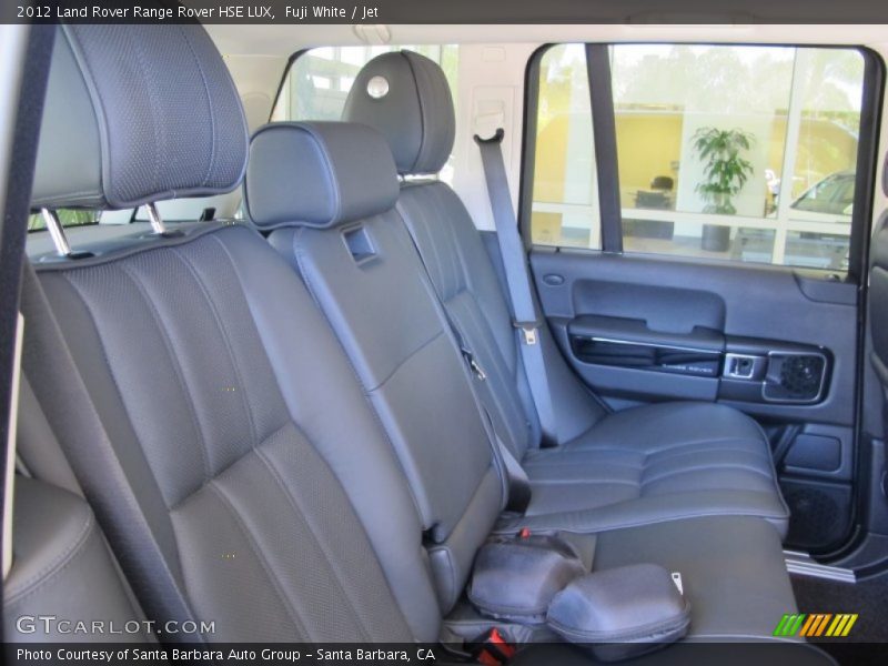 Fuji White / Jet 2012 Land Rover Range Rover HSE LUX